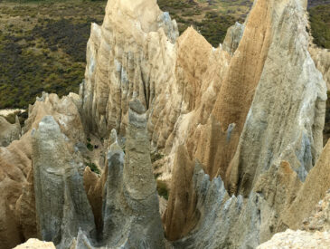 Close up of rock formation