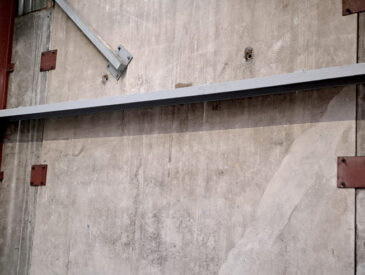 View of interior building details