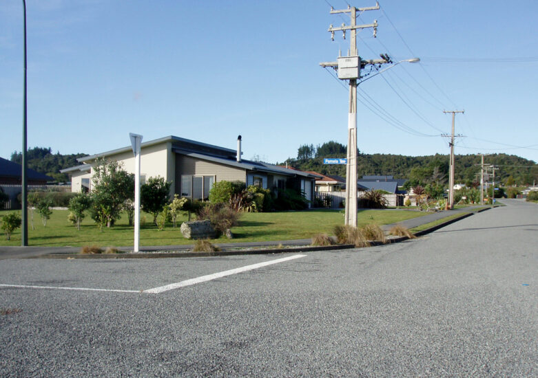 View of a subdivision development