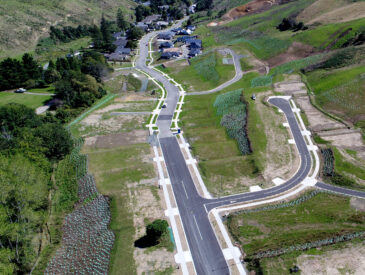 Aerial view of Nelson
