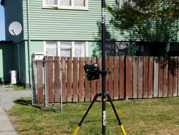 View of older social housing