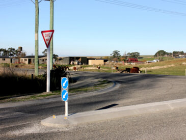 View of an intersection