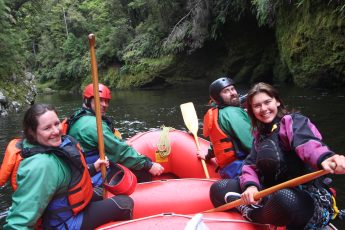 Davis Ogilvie Greymouth team and Inland Adventures