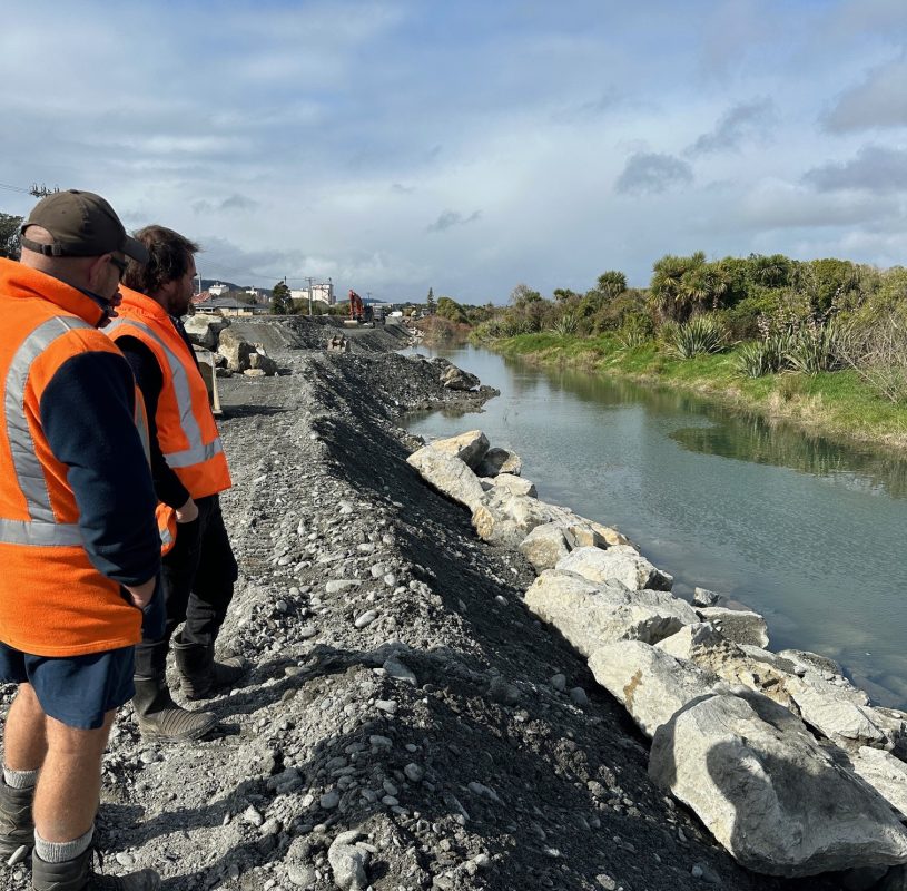 project - hokitika flood protection -feature